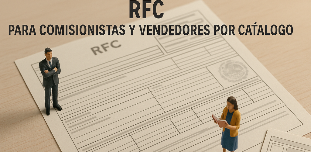 Guía sobre RFC para comisionistas y vendedores por catálogo