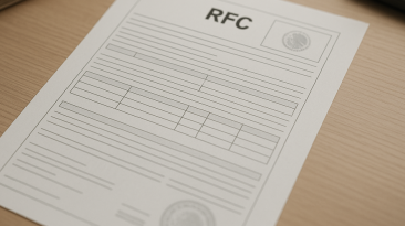 Guía visual sobre el RFC y obligaciones fiscales básicas en México.