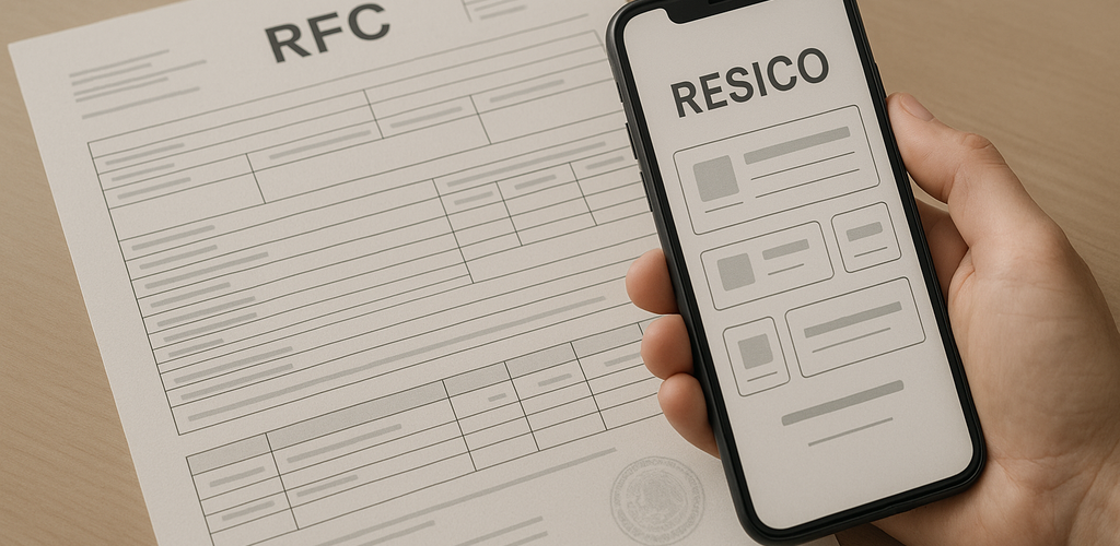Consulta de RFC y régimen RESICO en México