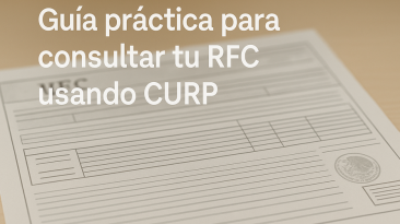 Cómo consultar tu RFC usando CURP