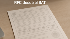 Descarga y consulta del RFC desde el SAT en México.