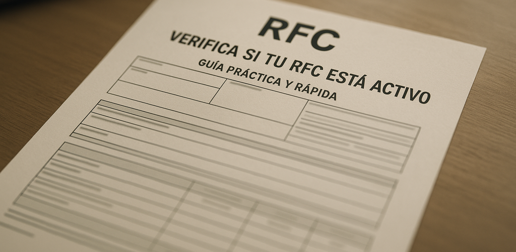 Consulta de RFC activo en el SAT