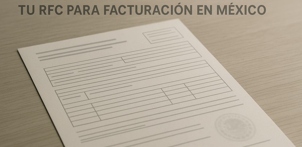 Proceso de trámite del RFC para facturación